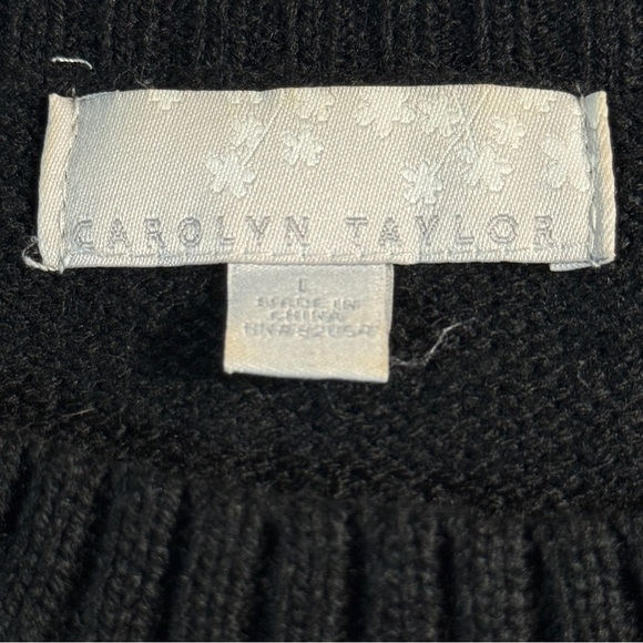 Carolyn Taylor Reindeer Rudolph Christmas Sweater Size Large Novelty Soft Party - Picture 7 of 10